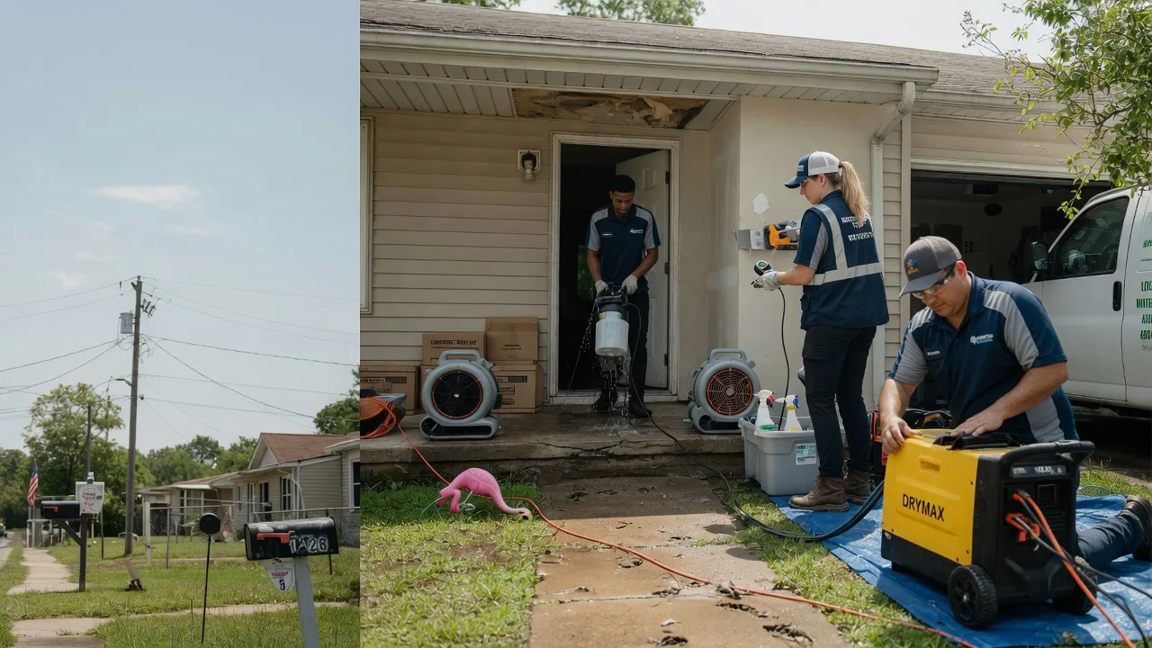 Storm Damage Water Removal in Portland, TN near me